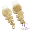 Blonde Closure Cubano Hair